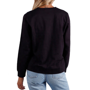 Sudadera con Capucha para Mujer, Tejida Gruesa, con Lentejuelas y Bordado de Cristal, para Otoño, en Oferta - Product Image 3