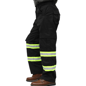 High Visibility Reflective Windproof <b>Waterproof</b> Working Pant Wholesale Rate Custom Logo Print <b>Work</b> Cargo Pants - Product Image 5