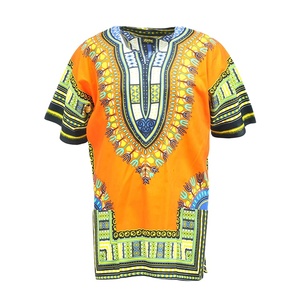 ผู้จัดจำหน่ายขายส่งเสื้อยืดแขนสั้นพิมพ์ลาย CRAFTSHUB คุณภาพดี น้ำหนักเบา ระบายอากาศได้ดี ไซส์ใหญ่ สไตล์แอฟริกัน - Product Image 1