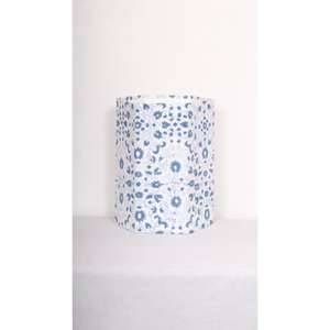 Poubelle décorative ouverte faite à la main en carton PP imprimé au bloc, avec enveloppe en tissu 100 % coton. - Product Image 1