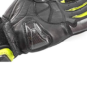 SAAR INDUSTRIES Motorcycle Racing <b>Gloves</b> Leather Carbon Knuckle Full Finger <b>Touchscreen</b> Non-Slip Breathable Unisex Protective - Product Image 6