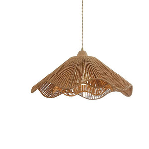 Luminaires en rotin de bonne qualité, abat-jour best-seller pour la décoration du salon, lustres et lampes suspendues - Product Image 6