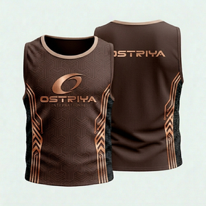 Custom Breathable Printed 100% Polyester Quick Dry Soccer <b>Bibs</b> Football <b>Training</b> Vest Front Logo Personalized Team Practice - Product Image 5