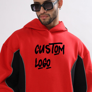 Ensemble de survêtement unisexe XXL personnalisé en coton 100 % imprimé, haute qualité, pour homme, avec sweat à capuche et pantalon de jogging en polaire pour l'hiver - Product Image 2