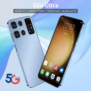 สมาร์ทโฟนปลดล็อคขายส่ง S24 Ultra สีขาว โทรศัพท์มือถือยี่ห้อส่วนตัว ระบบแอนดรอยด์ รองรับ 4G - Product Image 2
