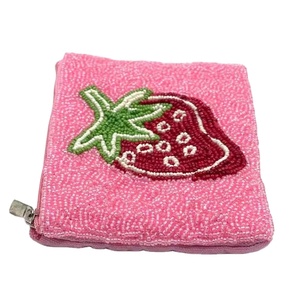 Find similar icon Handmade Beaded Coin Purse with Cute Bear in Hat and Scarf Beaded <b>Animal</b> Design Pouch - Product Image 1