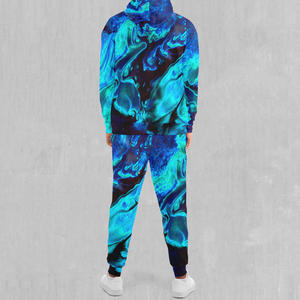 Survêtements personnalisés avec logo, en coton respirant, décontractés, ajustés, imprimés, de luxe, pour hommes, ensemble de deux pièces - Product Image 2