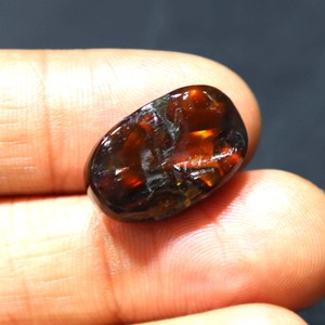 <b>Fire</b> Agate Loose <b>Stone</b> Natural Unique <b>Fire</b> Agate Gemstone Handmade Healing Crystal Polished <b>Fire</b> Agate Jewelry Making - Product Image 1