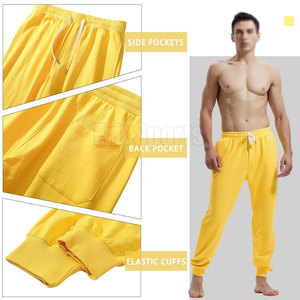 Fashion Forward Premium <b>Men's</b> Flare Trouser Mid Waist Wide Bottom Soft <b>Stretch</b> Fabric Breathable Eco-Friendly Casual for - Product Image 3