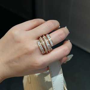 Moissanite Baguette Cut Diamond Four Row Eternity Band <b>Ring</b> Gold Plated With <b>925</b> <b>Silver</b> Fine Women's Wedding Anniversary Charm - Product Image 2