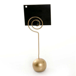 Handmade Customized Gold Traditional Wedding <b>Table</b> Number Place <b>Card</b> Business <b>Card</b> Metal Holder Elegant Wedding Bookmark - Product Image 2