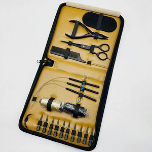 Kit de Herramientas para Extensiones de Cabello ZETOMED PRO, Alicates de Presión con Cuentas Negras Mate de Acero Inoxidable Ecológico, Tijeras de Bucle, Grado Quirúrgico - Product Image 5