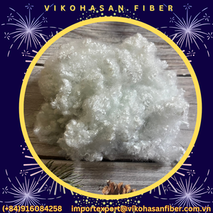 Vikohasan Fibra de Poliéster 100% Reciclada, Tipo Hueso 7D HCS, Material Siliconizado para Relleno de Almohadas y Juguetes - Product Image 4
