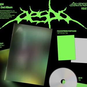 Segundo álbum completo de aespa [LEMONADE] (versión P.O.S.) Tarjeta Fotográfica de Álbum K-POP SM - Product Image 3