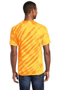 Camiseta transpirable 100% algodón con efecto tie-dye para hombre, corte holgado, estampada, en oferta, diseño único, OEM, personalizada, cuello redondo. - Product Image 2