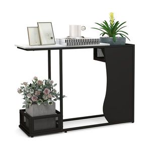 43.5 Inch Versatile Waterproof Console <b>Table</b> <b>for</b> Photo Frame and Plant Display Easy Assembly <b>Sofa</b> <b>Side</b> <b>Table</b> - Product Image 3