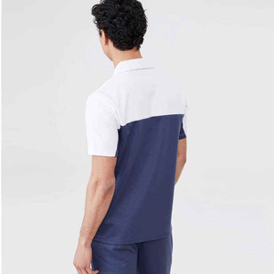 Ensemble de fitness 2 pièces personnalisé pour homme : T-shirt polo décontracté à manches courtes en coton respirant à carreaux + short ample - Product Image 5