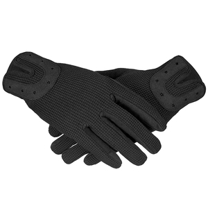 Guantes de equitación antideslizantes para invierno, cómodos, de ajuste completo, transpirables, de cuero, para protección ecuestre - Product Image 1