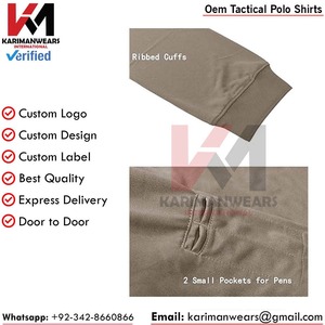 Camiseta Polo Táctica Profesional de Secado Rápido, Transpirable, Ajustable, Cómoda, Multiusos para Exteriores - Product Image 5