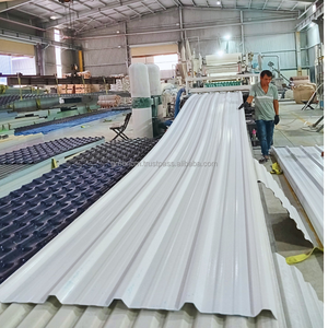 4-Layer ASA Plastic Roofing Sheets Anti Corrosion Customized Length <b>Masonry</b> <b>Materials</b> Vietnamese 1070mm Width PVC Roof Sheet - Product Image 4