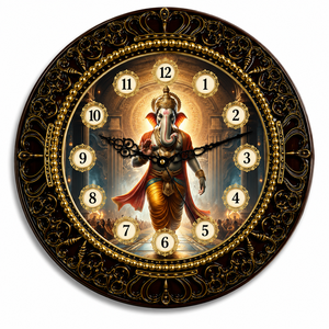 Large Luxury Decorative <b>Wall</b> <b>Clock</b> Quartz Analog Single Face 30mm Thick Plastic & Glass Plate Promotional Living Room Hanging - Product Image 5