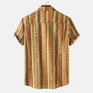 Ensembles de chemises hawaïennes à séchage rapide, motifs floraux, vêtements de plage tropicaux, chemises hawaïennes pour hommes, été - Product Image 5