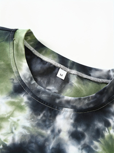 เสื้อยืดโอเวอร์ไซส์ลายกราฟิกสไตล์วินเทจ ผ้าฝ้ายใส่สบาย แฟชั่นสตรีทแวร์ เสื้อยืดผู้ชายสำหรับฤดูร้อน ลายพิมพ์แบบฟอกสี - Product Image 2