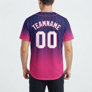 Nouveau design 2026 – Maillot de baseball et de softball personnalisé, confortable, à séchage rapide et respirant pour homme - Product Image 3