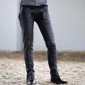 Nouvelles cuissardes en cuir au design moderne pour la vente en ligne, grandes tailles, service OEM personnalisé, cuissardes en cuir pour hommes - Product Image 4