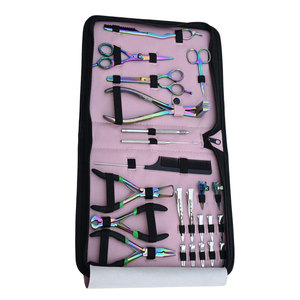 Kits d'extensions capillaires de haute qualité, accessoires professionnels pour le coiffage et les extensions, installation complète d'extensions capillaires - Product Image 5