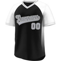Maillot de baseball moderne respirant en maille boutonnée pour les entraînements de ligue, les matchs et les vêtements de supporter, style pour tous les jours