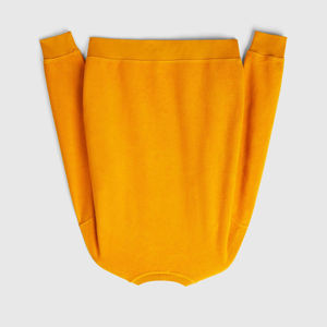 Sweat-shirt unisexe surdimensionné à col rond en polaire tricotée 100% polyester, couleur personnalisable, vêtement d'hiver décontracté, manches régulières - Product Image 4