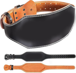 Samroz Sports Genuine Leather Lightweight Advanced Protection Weightlifting <b>Belt</b> for Men Lumbar Support <b>Waist</b> <b>Cincher</b> Design - Product Image 1