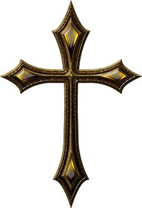 Boîte à croix décorative en laiton massif avec finition antique vintage pour les cérémonies religieuses, les cadeaux et la solution de rangement de bijoux - Product Image 3