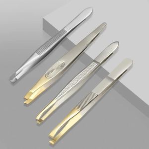แหนบถอนขนคิ้วแบบเฉียงสำหรับขายส่ง พร้อมด้ามจับที่สะดวกสบาย - Product Image 2