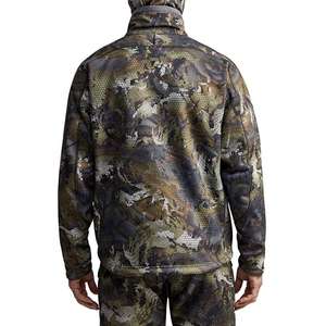 Vêtements de chasse pour hommes en gros OEM : ensemble veste et pantalon doublés en laine, imperméables, camouflage, uniforme de tir en plein air, vestes Softshell - Product Image 4