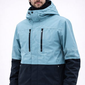 Combinaison de ski personnalisée pour homme et femme, imperméable, coupe-vent, combinaison de snowboard, isolée thermiquement, combinaison d'hiver, fabricant de vêtements de ski OEM ODM - Product Image 3