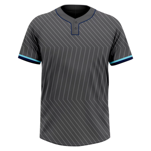 Camiseta Deportiva OEM Unisex de Béisbol de Manga Corta con Dos Botones, Tejido Transpirable y Resistente que Absorbe la Humedad, para Entrenamiento de Equipos - Product Image 5