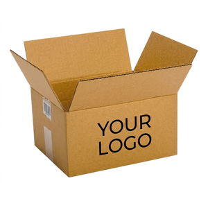 Cajas de Cartón Corrugado Ecológicas para Empaque de Ropa, Materiales Reciclados, Impresión por Estampado, Duraderas, para Envío de Ropa de Marca - Product Image 3