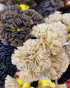 Alta calidad Super doble dibujado ondulado punta plana extensiones de cabello vietnamita suave y sedoso marrón y colores rubios - Product Image 4