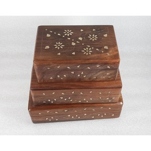 Jarrones y macetas de madera de Sheesham, fabricación personalizada OEM al por mayor |   Aqdus Saleem India - Product Image 3