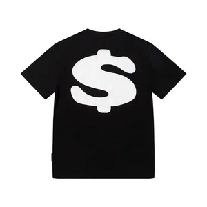 T-shirt imprimé pour homme 100 % coton, coupe ample, style urbain, séchage rapide, respirant, confortable - Product Image 4