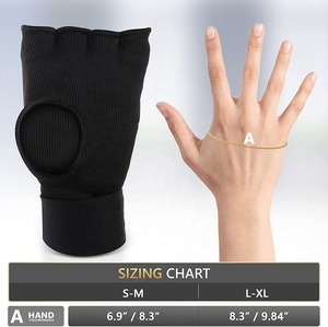 ถุงมือชกมวยแผ่นเจลด้านในสำหรับป้องกันข้อมือถุงมือชกมวยแผ่นเจลด้านในที่พันมืออย่างรวดเร็วออกแบบได้ตามต้องการ - Product Image 2