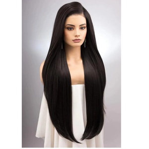 Indian Supplier 5x5 HD Closure <b>Wig</b> <b>Human</b> Hair Soft Silky Natural Black Hair For Salon And Daily Styling Available For Sale - Product Image 1
