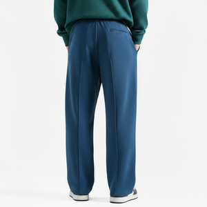 Men's <b>Summer</b> High Street Sweatpants Men's Loose Casual Cotton Straight Leg <b>Pants</b> With Wide Leg Design for Casual Wear for sale - Product Image 2