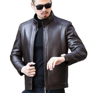 2025 personnalisé homme vestes vêtements vêtements décontractés nouveauté hommes vestes haute qualité Design de mode veste en cuir pour homme - Product Image 5