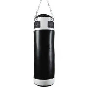 Durable Punching Bags Training Fitness Hanging Kick Gym <b>Exercise</b> <b>Sandbag</b> Free Hanging Punching Bag Leather Material - Product Image 1