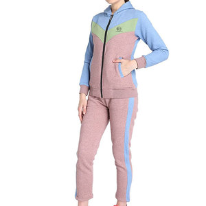 OEM Service Low MOQ Custom Logo Design Wholesale Tracksuits For Women Hot Sale Durable Material Breathable Women Tracksuit - Product Image 4
