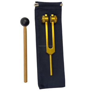 Diapason lesté WPS Gold Merkaba Soul Star 272,2 Hz 8ème Chakra pour la guérison sonore, la méditation, le bien-être, la clinique ORL - Product Image 2
