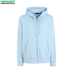 Veste à capuche zippée en polyester recyclé durable pour homme, matière écologique, vêtement de sport pour la salle de sport - Product Image 1